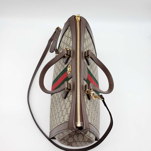 100% Authentic Gucci GG Ophidia Medium Supreme Handbag and Shoulder Bag - Picture 5 of 16